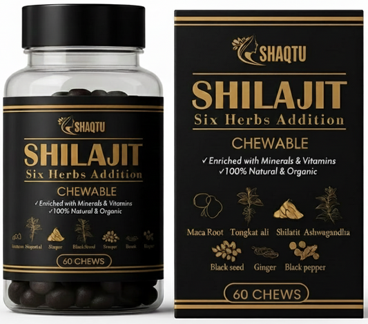 Shilajit Chews - Six Herbs Addition
